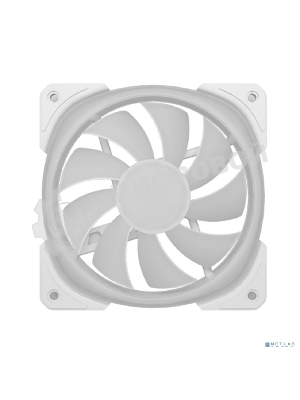 Вентилятор для корпуса Powercase (CM21-14W ARGB) White 140x140x25mm (PWM, 100шт./кор, 4pin +ARGB Sync, 800-1500±10% об/мин) Bulk