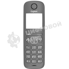 Дополнительная трубка Dect Gigaset AS690HX черный для AS690
