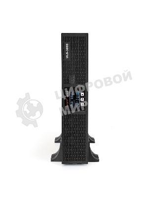 Источник бесперебойного питания On-line ExeGate EP285648RUS PowerExpert ULS-3000.LCD.AVR.C13.USB.RS232.SNMP.2U 3000VA/3000W, On-Line, PF=1, LCD, 6*IEC-C13, RS232, USB, SNMP-slot, Rackmount 2U/Tower, черный