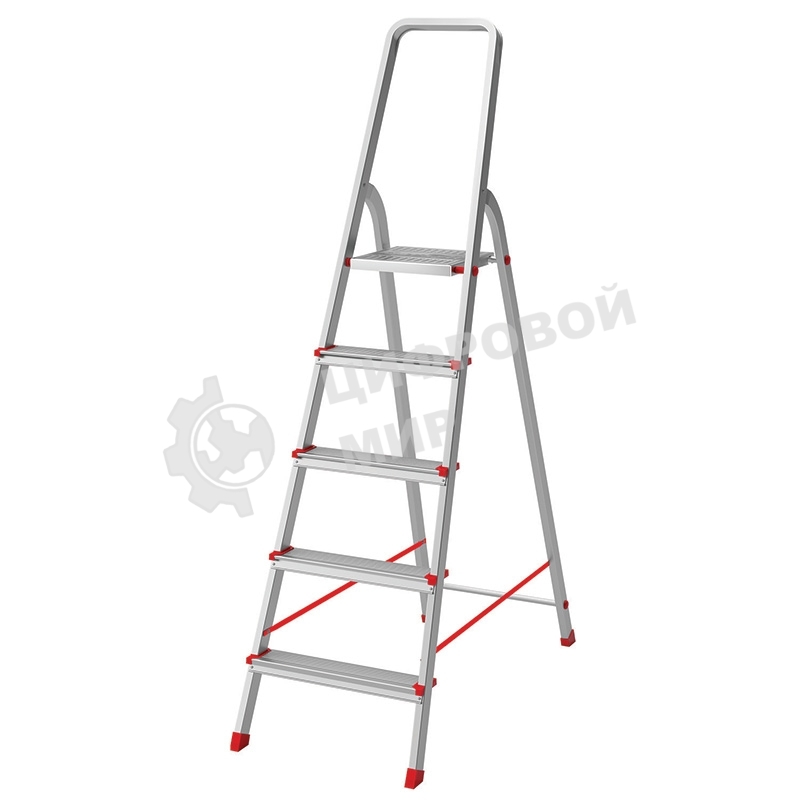 Стремянка алюминиевая 6 ступенек Rexant