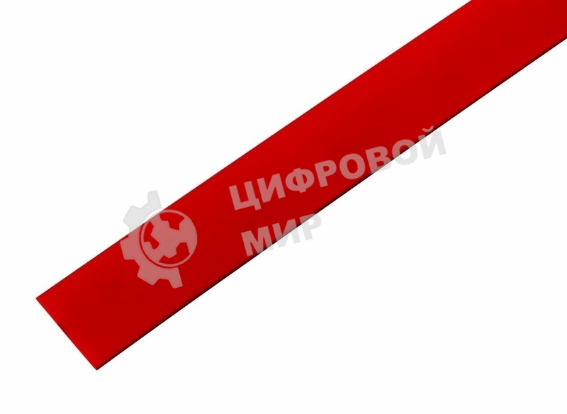 Термоусаживаемая трубка Rexant 22,0/11,0 мм, красная, упаковка 10 шт. по 1 м