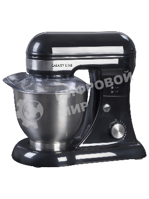 Миксер Galaxy Line GL 2230, черный, планетарный, 700 Вт, 12 скоростей