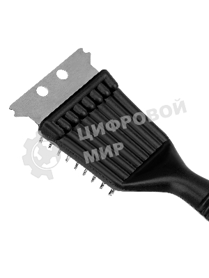 Щетка для чистки гриля Camping Palisad 20 см, 2 в 1 (щетка, скребок)