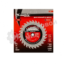 Пильный диск Matrix по дереву, 190x30мм, 24 зуба Professional