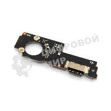 Нижняя плата (шлейф) с разъемом зарядки и микрофоном для Xiaomi Poco M5 (22071219CG)