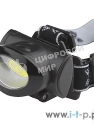 Фонарь ЭРА GB-6015W COB налобный 3xAAA