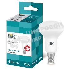 Лампа cветодиодная IEK LLE-R50-5-230-40-E14 ECO R50 рефлектор 5Вт 230В 4000К E14