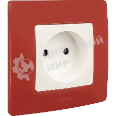 Розетка 2К винт., защ.шт., белый ETIKA Розетка 2К винт., защ.шт., белый