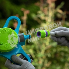 Соединитель пластмассовый быстросъемный для шланга Palisad 1/2