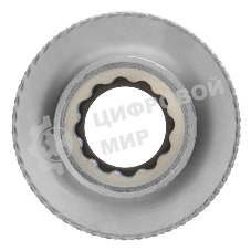 Головка торцевая, 8 мм, 12-гранная, CrV, под квадрат 1/2