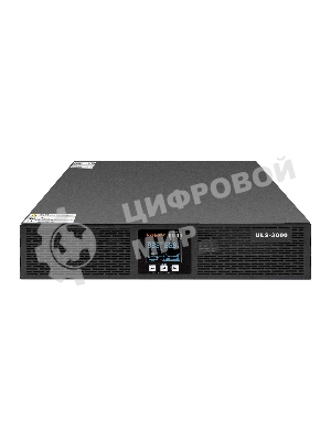 Источник бесперебойного питания On-line ExeGate EP285648RUS PowerExpert ULS-3000.LCD.AVR.C13.USB.RS232.SNMP.2U 3000VA/3000W, On-Line, PF=1, LCD, 6*IEC-C13, RS232, USB, SNMP-slot, Rackmount 2U/Tower, черный