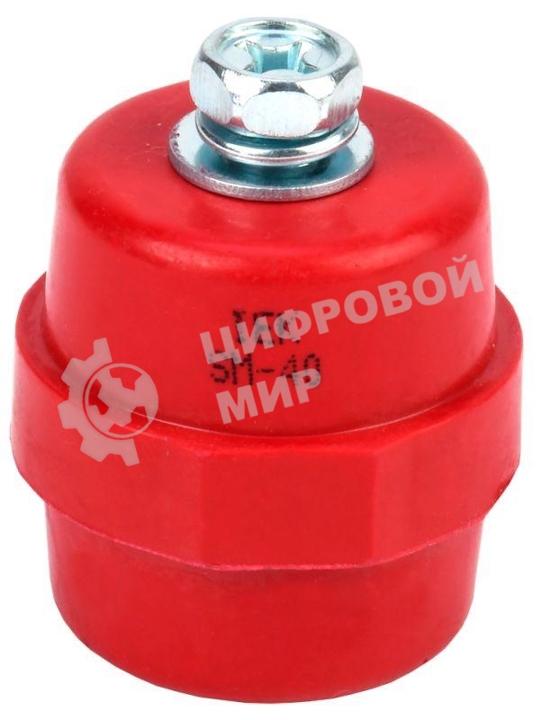Изолятор SM40 (М8) силовой с болтом IEK YIS11-40-12-B