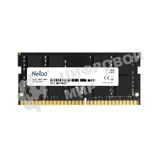 Оперативная память NETAC Basic, DDR4, 8GB (1x8GB), 3200MHz, CL22, SO-DIMM