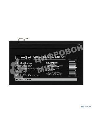 Батарея для ИБП CBR CBT-GP1270-F1 (12В 7А·ч), клеммы F1