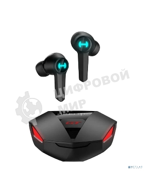 Игровая гарнитура TWS Edifier GT4 черный, внутриканальные, Bluetooth, до 7 ч