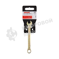 Ключ комбинированный Rexant 9 мм, желтый цинк