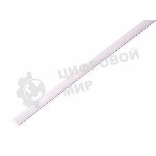 Трубка термоусадочная Rexant 4.0/2.0 1м белый