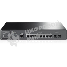 Коммутатор TP-Link SMB TL-SG3210 JetStream 8-Port Gigabit L2 Lite Managed Switch with 2 SFP Slots