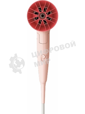 Набор для укладки волос Фен Philips BHP398/00 розовый, 1600 Вт, компактный + выпрямитель