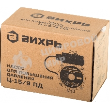 Насос для повышения давления Вихрь Ц-15/9 ПД 68/7/13