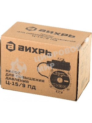 Насос для повышения давления Вихрь Ц-15/9 ПД 68/7/13
