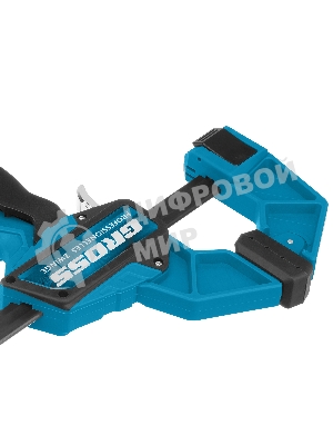 Струбцина Gross 20702 реечная быстрозаж. пистолет. пошаг.механизм пл. корпус 300мм