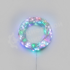 Умная гирлянда Neon-night Роса с крупными каплями 20м 200 LED RGB IP20 прозрачный провод USB