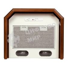 Вытяжка каминная Elikor Пергола 60П-650-П3Л бежевый/неокрашенный дуб, 60 см, 650 куб. м/ч, 60 дБ