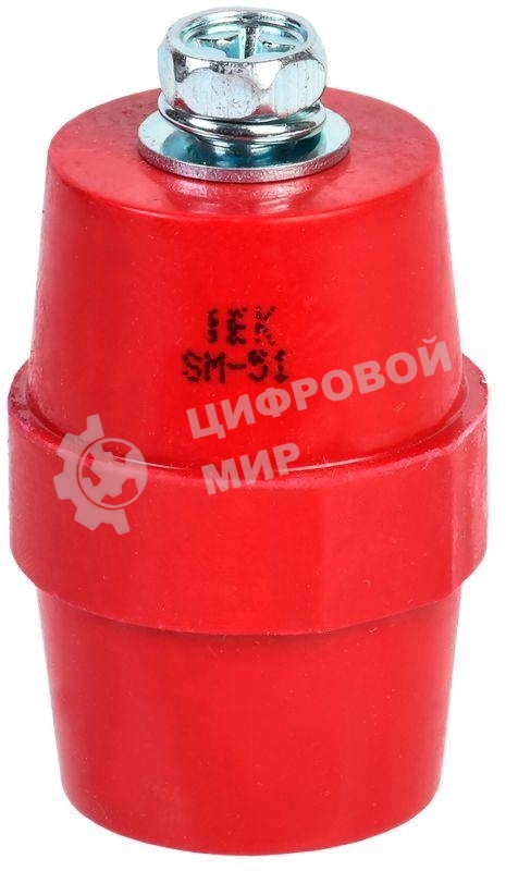 Изолятор SM51 (М8) силовой с болтом IEK YIS11-51-15-B