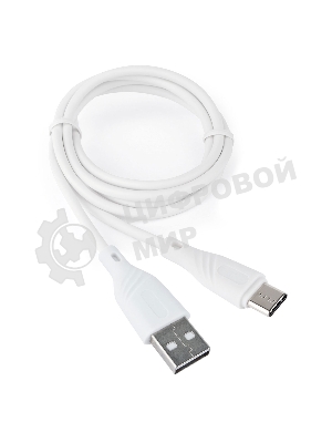 Кабель USB2.0 Cablexpert CCB-USB2-AMCMO1-1MW, AM/Type-C, издание Classic 0.1, длина 1м, белый, блистер