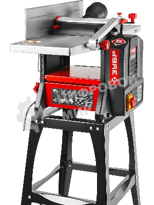 Станок рейсмусно-фуговальный Зубр СРФ-254-1600С 1600 Вт, 9000 об/мин, ширина строгания 254 мм