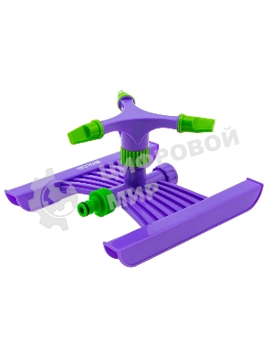 Разбрызгиватель пластиковый Palisad, вращ. с 3 лоп., штуц D 3/4