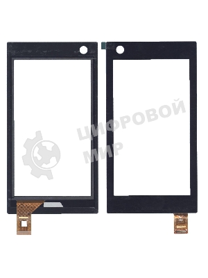 Сенсорное стекло (тачскрин) для Asus 5491L FPC-2, черное