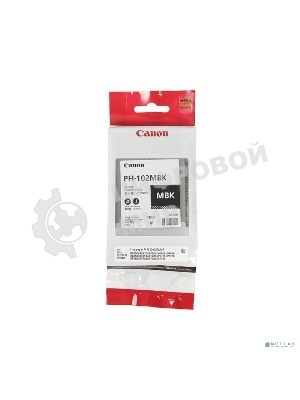 Картридж струйный Canon PFI-102MBk (0894B001) матовый черный, 130 мл., для iPF500/600/700