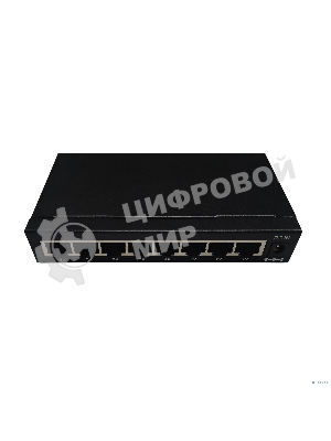 Коммутатор неуправляемый NEOMAX NMS-108P-1000-S, 8 портов 1000 Mbps, металл