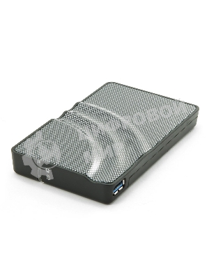 Внешний корпус для HDD AgeStar 3UB2P SATA пластик/алюминий серебристый 2.5