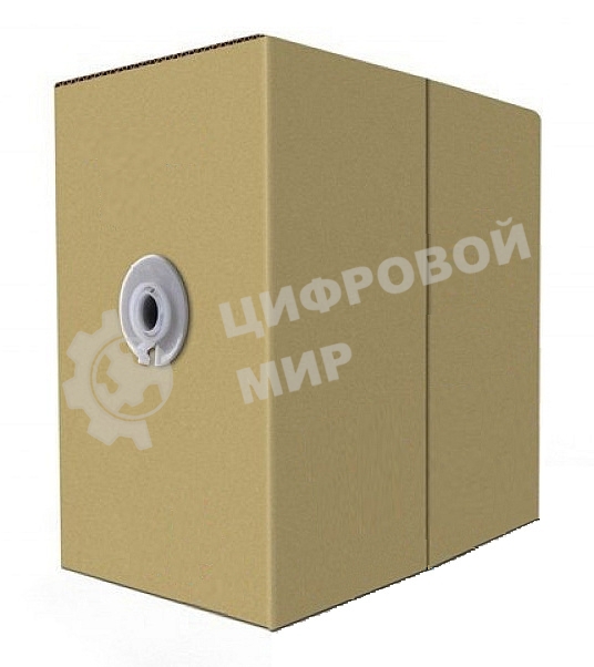 Кабель сетевой Buro BU-CCA-045 UTP 4 пары cat5E solid 0.45мм CCA 305м серый