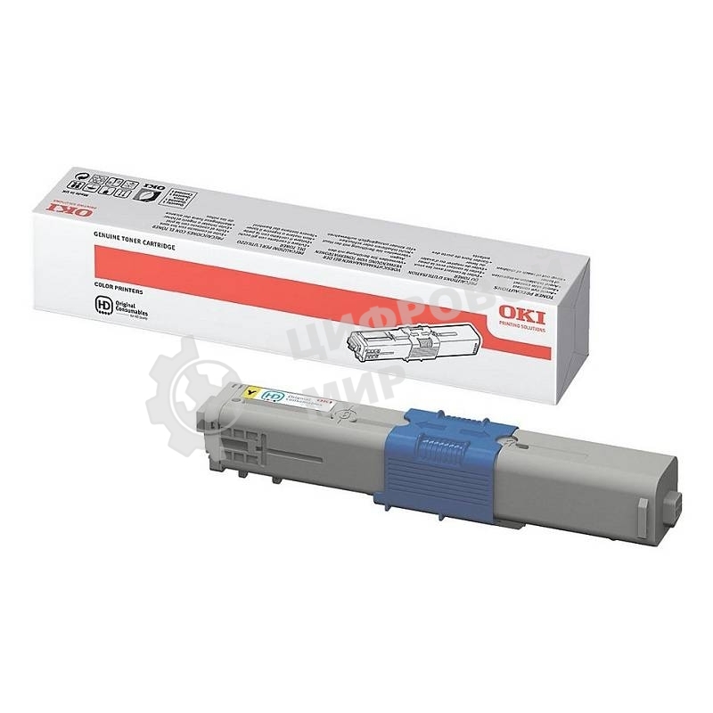 Картридж лазерный Oki C310/330/331/510/511/530/531/MC351/352/361/362/561/562 2K (yellow)