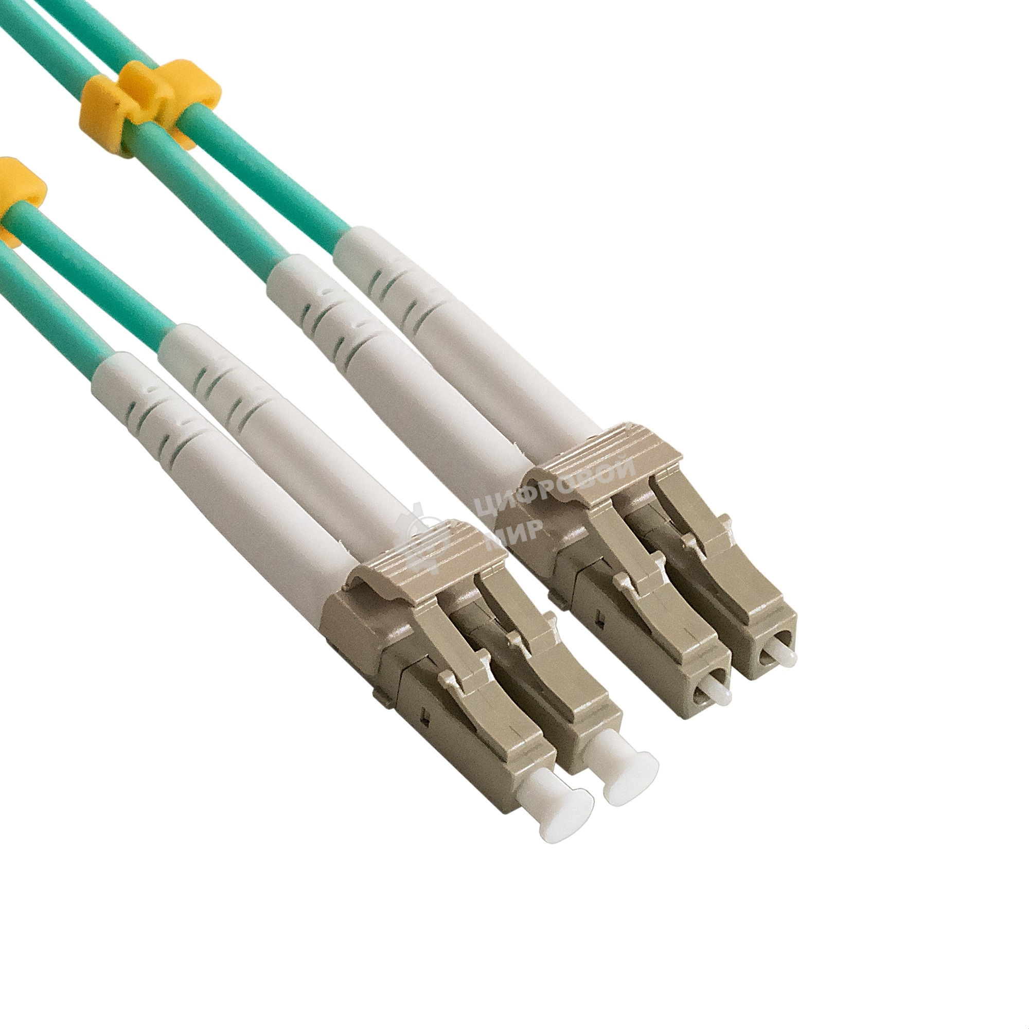 Патч-корд волоконно-оптический ExeGate FC-D-503-LC-LC-10M-LSZH (Шнур ВО MM 50/125 (OM3), LC/UPC-LC/UPC, Duplex, LSZH, 10м)