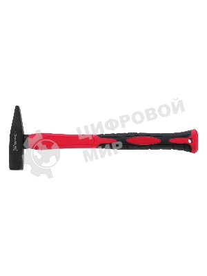 Молоток слесарный Matrix ''optimal'', 300 г, фибергласовая обрезиненная рукоятка, квадратный боек