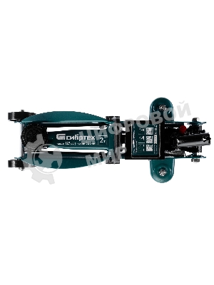 Домкрат гидравлический подкатной Сибртех 2т, 127-330 мм, в пластиковом кейсе