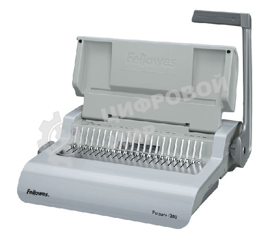 Переплетчик Fellowes Pulsar+ (FS-56276) A4/перф.17л.сшив/макс.300л./пластик.пруж. (6-38мм)