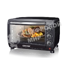 Мини-печь Centek CT-1532-46 (черн) 46л 2000 Вт,, таймер 90 мин, 4 режима, max 320°