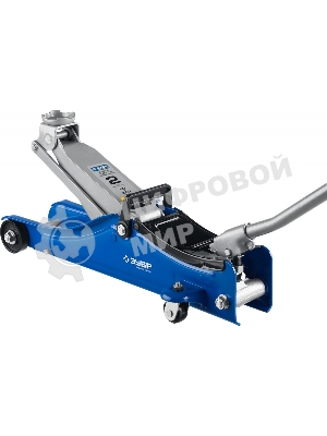 Домкрат Зубр 43058-2гидравлический подкатной t55 2т 80-380мм профессионал