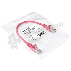 Патч-корд ExeGate EX286372RUS UTP-RJ45-RJ45-5e-0,3M-LSZH-RD, UTP, cat.5e, LSZH, 0.3м, красный
