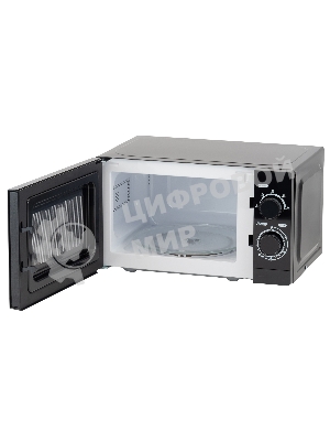 Микроволновая печь Hyundai HYM-M2065 черный 20 л, 700 Вт, поворотный механизм