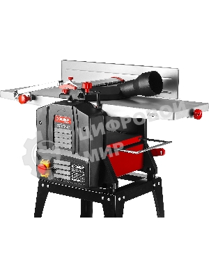 Станок рейсмусно-фуговальный Зубр СРФ-254-1600С 1600 Вт, 9000 об/мин, ширина строгания 254 мм