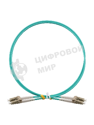 Патч-корд волоконно-оптический ExeGate FC-D-503-LC-LC-1M-LSZH (Шнур ВО MM 50/125 (OM3), LC/UPC-LC/UPC, Duplex, LSZH, 1м)