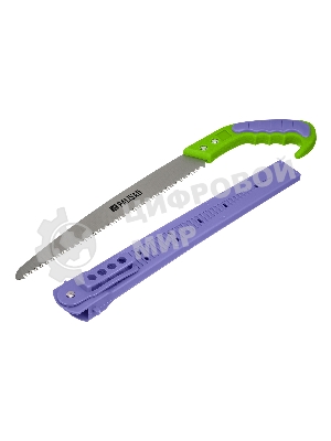 Ножовка Palisad садовая 300 ммдвухкомпонентная рукоятка ножны подвес на пояс
