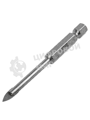 Сверло по керамической плитке и стеклу Matrix, 5 мм, 6-гр хвостовик